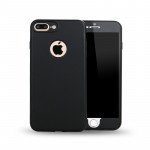 Wholesale iPhone 7 Plus TPU Full Cover Hybrid Case (Black)